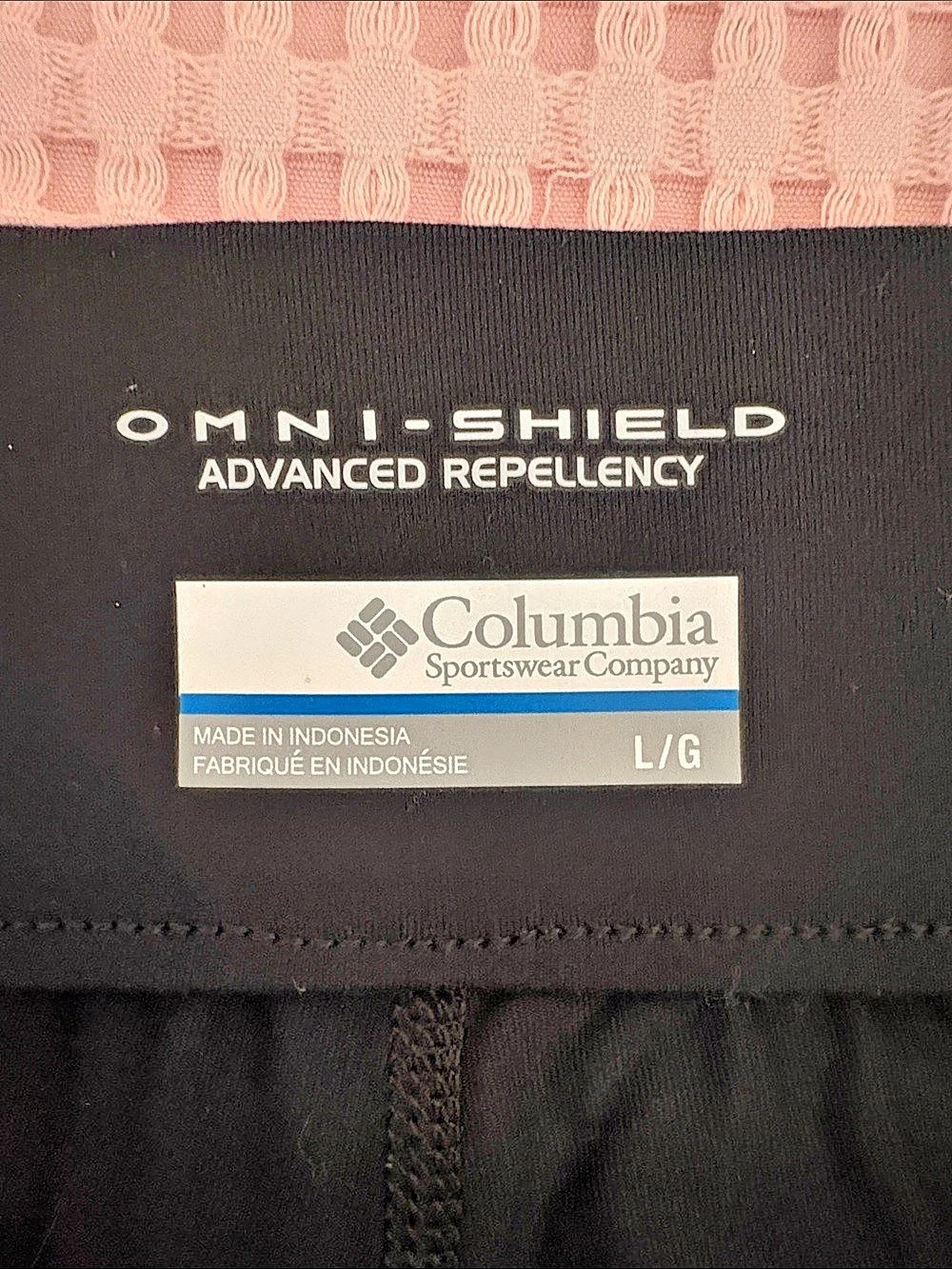 Columbia Omni-Shield Advanced Repellency Black Athletic Scort Size Large